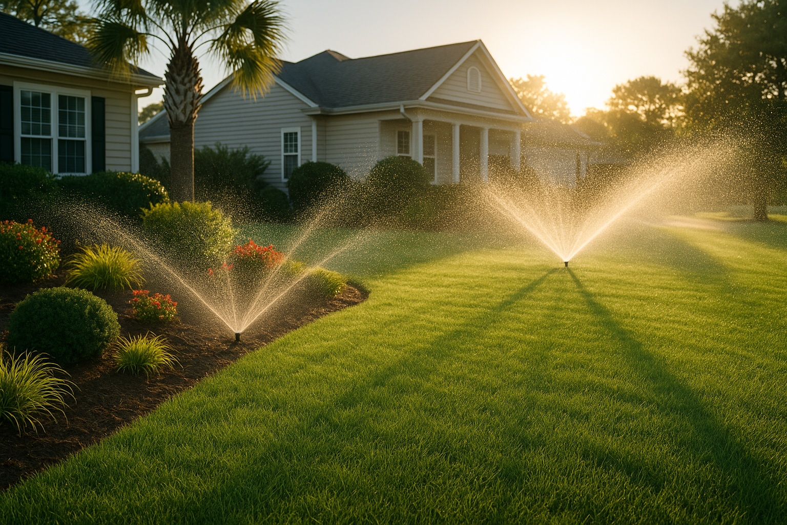Morning Sprinkler Sparkle