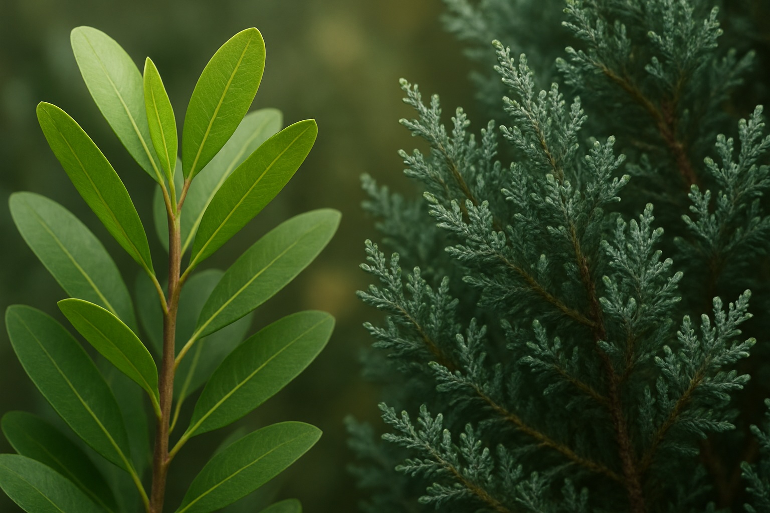 Wax Myrtle and Juniper