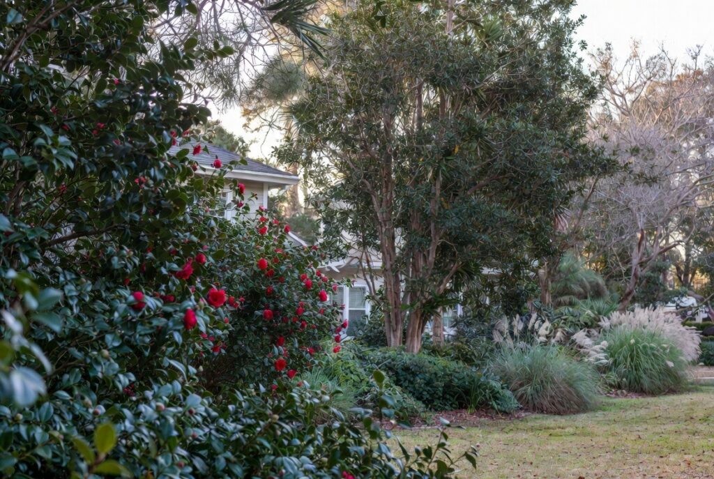 Beautiful coastal Carolina garden